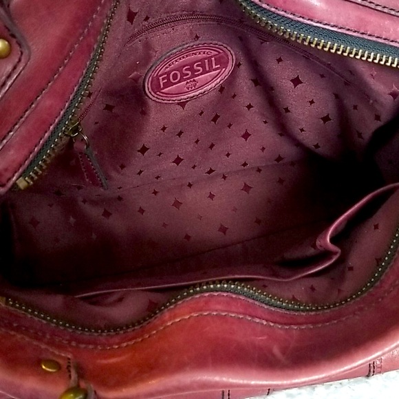 Vintage Fossil Re-Issue Revival Satchel I - Picture 7 of 10